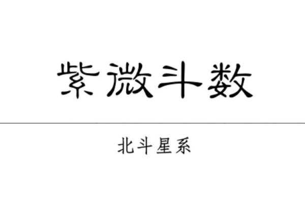 紫薇斗数强星
