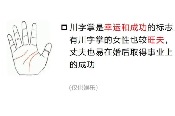 风水川字掌手相男人的命运解析