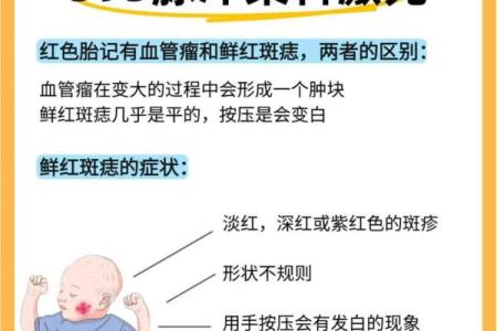胎记算命图解：什么是红胎记？