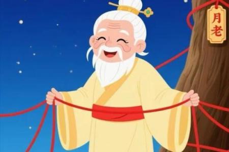 月老姻缘一线牵的句子 月老姻缘一线牵图片？