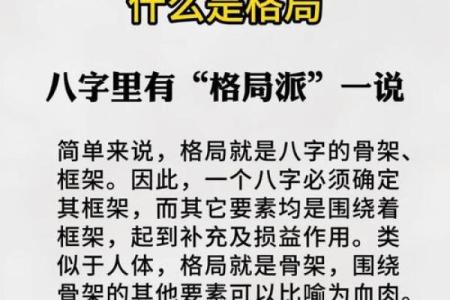 八字格局高是什么意思