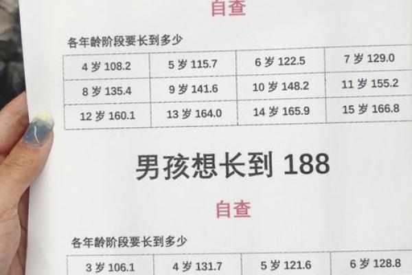 八字看身高