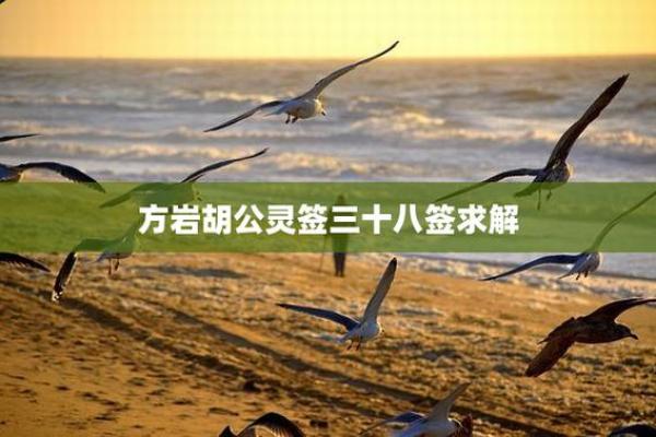 方岩灵签解签66