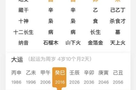 【八字命理】详解以生日为中心的八字命盘解析方法