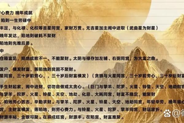 紫薇斗数福荫格