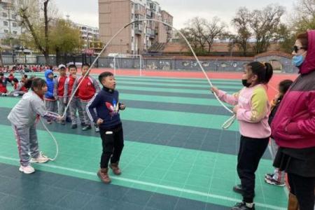 跳八字长绳