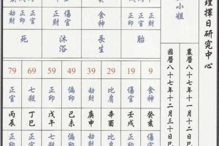 生辰八字排命盘