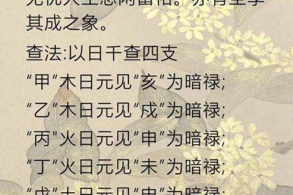 八字在禄