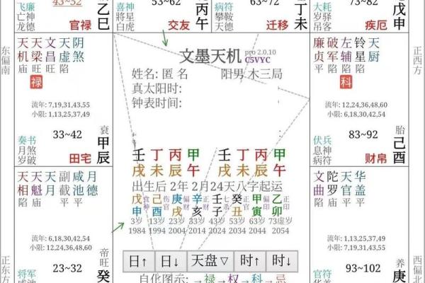 紫薇斗数几种格局