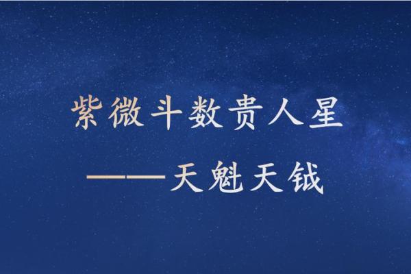 紫微斗数关于天魁天钺星的部分解析