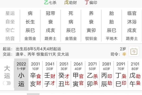 八字太阳