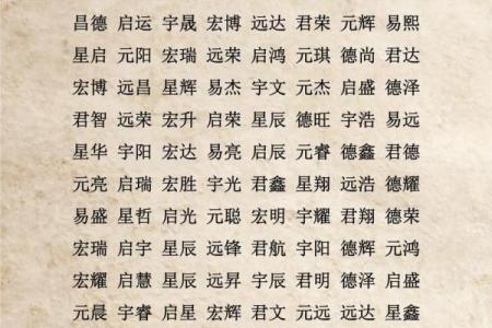 生辰八字取名软件