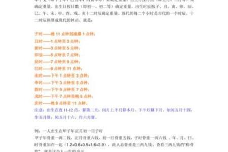 称骨算命4两7男命