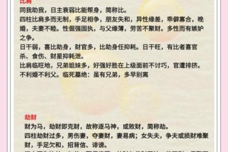 八字十神的具体分析判断《四柱新论》二章之二