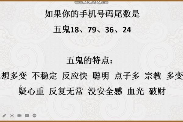 号码测试吉凶数字能量解读