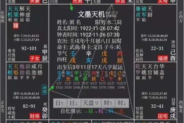 紫薇斗数流年大限