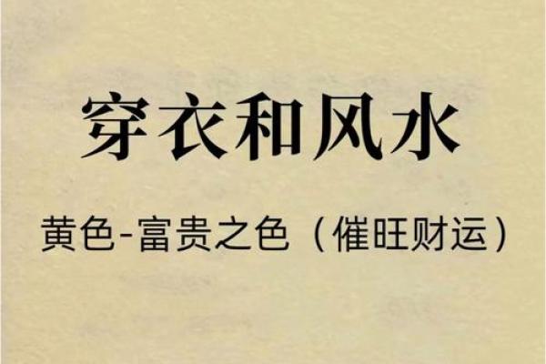 衣服 颜色 风水