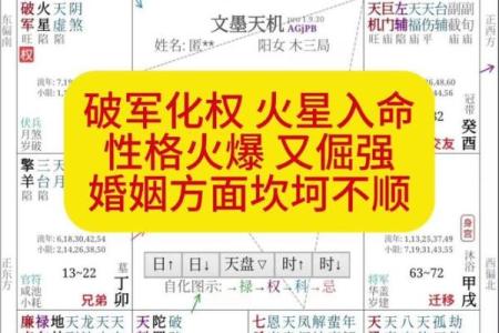 紫微斗数紫薇火星