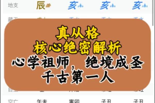 从格八字详批，揭示你命中的秘密！