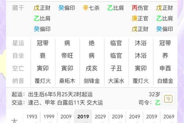 八字命盘查询分析