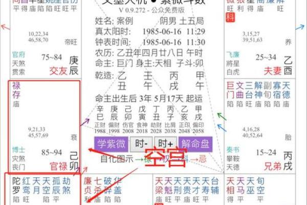 紫薇斗数子女宫巨门陷