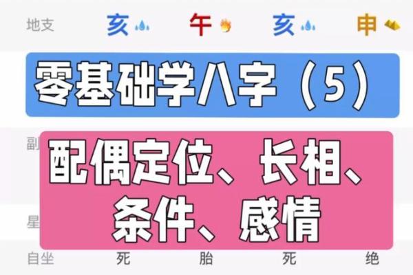 八字配偶方向