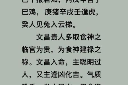 八字与文昌