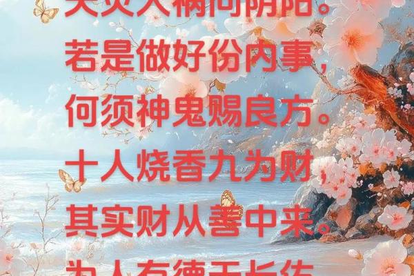 穷算命，富烧香