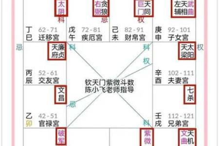 紫薇斗数盘
