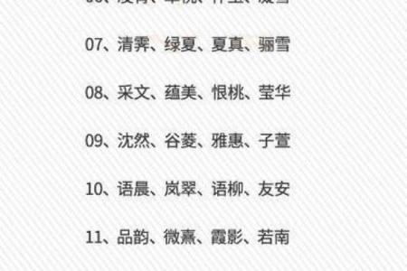 生辰八字名字取名大全