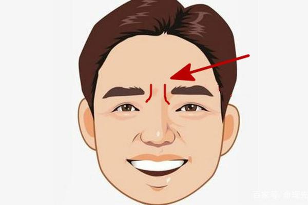 印堂八字纹的男人面相婚姻