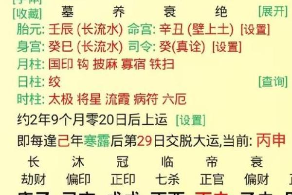 八字甲午辛未