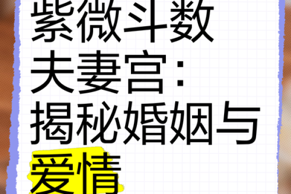 紫薇斗数看婚姻远近