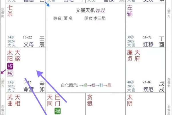 紫薇斗数算配偶