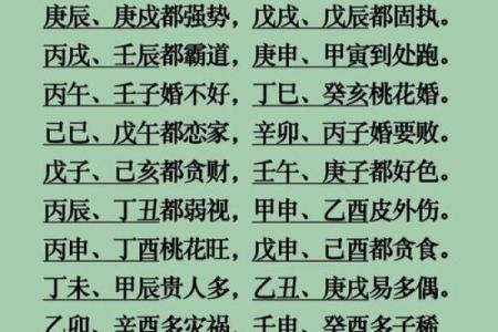 八字命理必背口诀（上）
