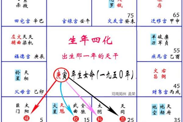紫微斗数流年疾厄宫化科