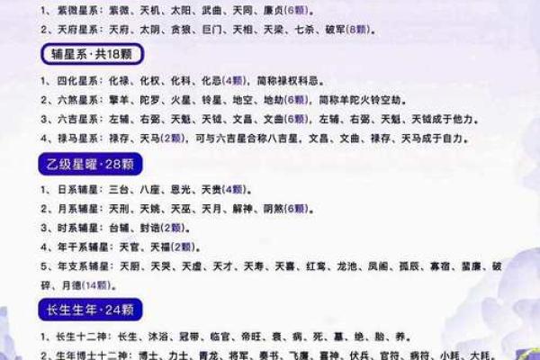 星尘紫微斗数 紫微斗数星情详解？