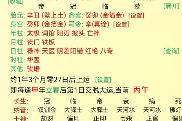 穷命的八字