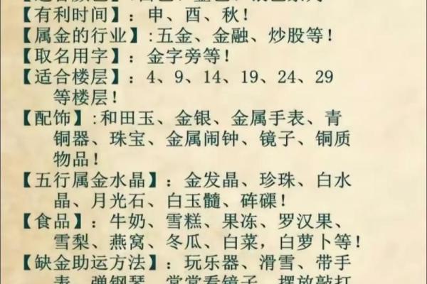 八字喜金木