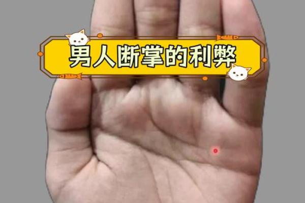断掌算命,断掌上面还有感情线
