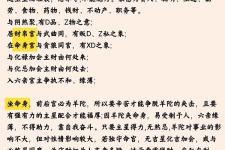 紫薇斗数看自己财