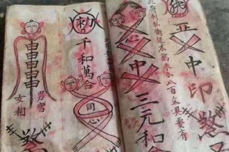 算命写的符